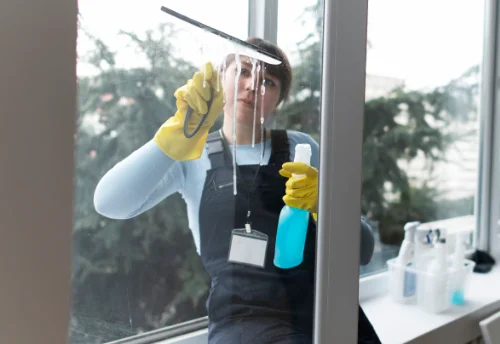 Nettoyage de vitres intérieures et extérieures à Chouppes
